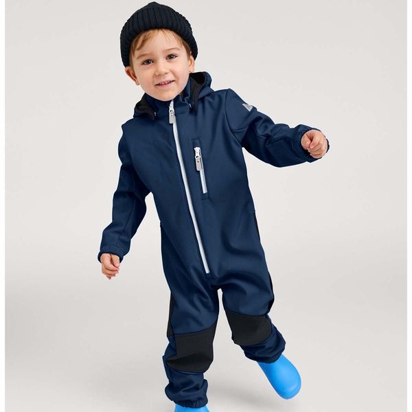 Hovedbilde Reima Nurmes softshelldress til barn, Navy