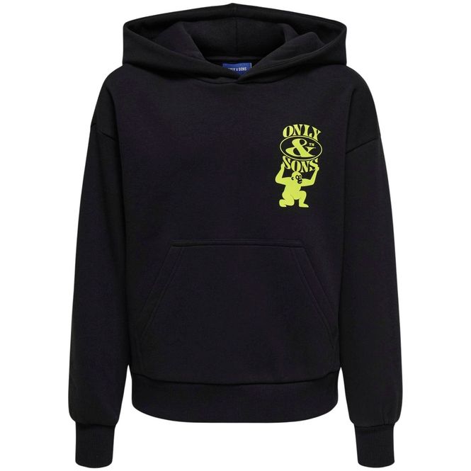 Hovedbilde Only & Sons Osjceres hettegenser, Black