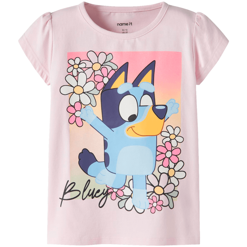 Name It Nmfmaka Bluey t-skjorte, Cradle Pink