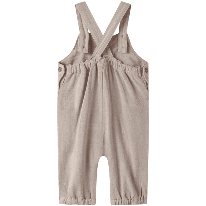 Lil' Atelier Nbmfreddie overall til baby, Feather Gray