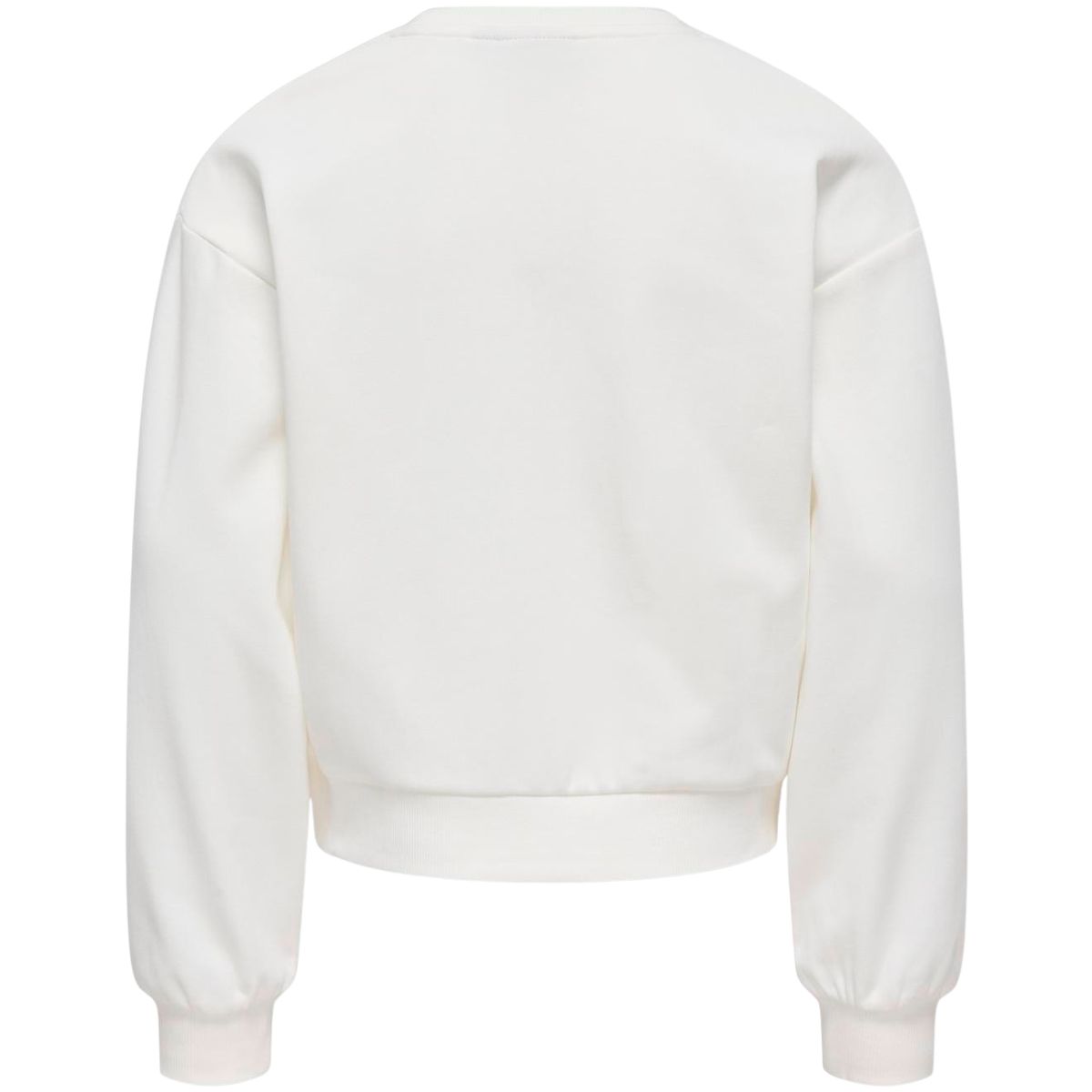 Kids Only Kogterra Life sweatshirt til barn, Cloud Dancer