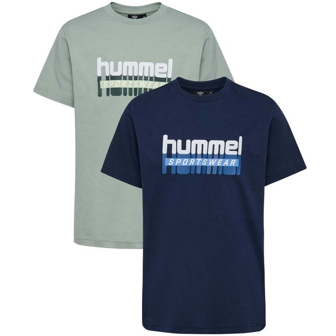 Hovedbilde Hummel Tukas 2-pack t-skjorte til barn, Black ...