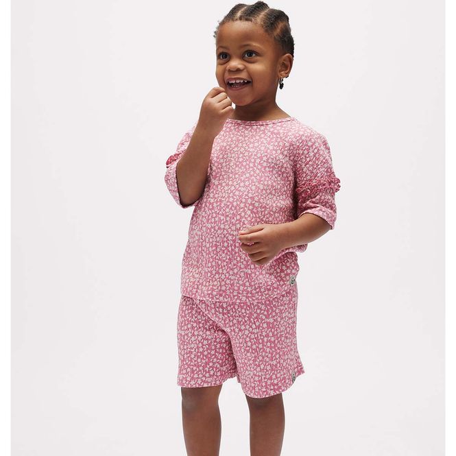 Hovedbilde Gullkorn Kaoli shorts-sett til barn, Rosa (P)