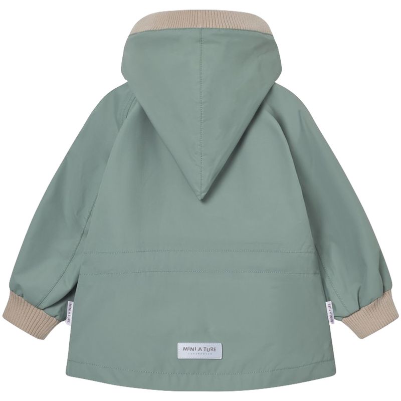 Mini A Ture Matwai vår-og høstjakke m/fleece, Granite green