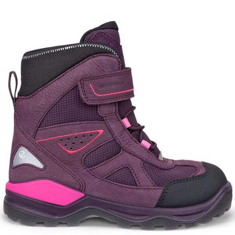 Ecco Snow Mountain 1S Wp vintersko, Black/Mauve