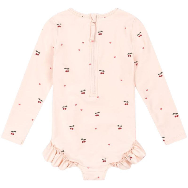 Konges Sløjd Merle langermet badedrakt, Cherry Coeur Rose