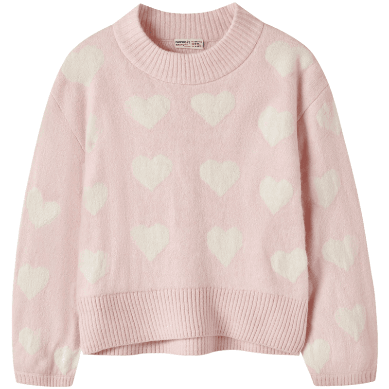 Name It Nkfleify oversized genser til barn, Lotus