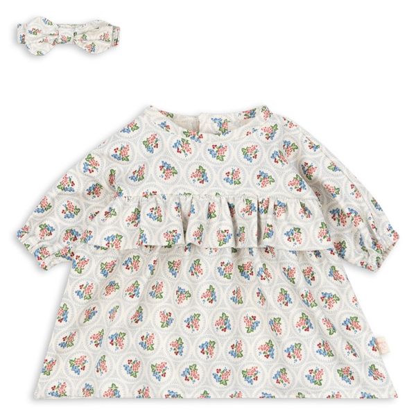 Hovedbilde Konges Sløjd kjole og hårbånd til dukke, Verona ...