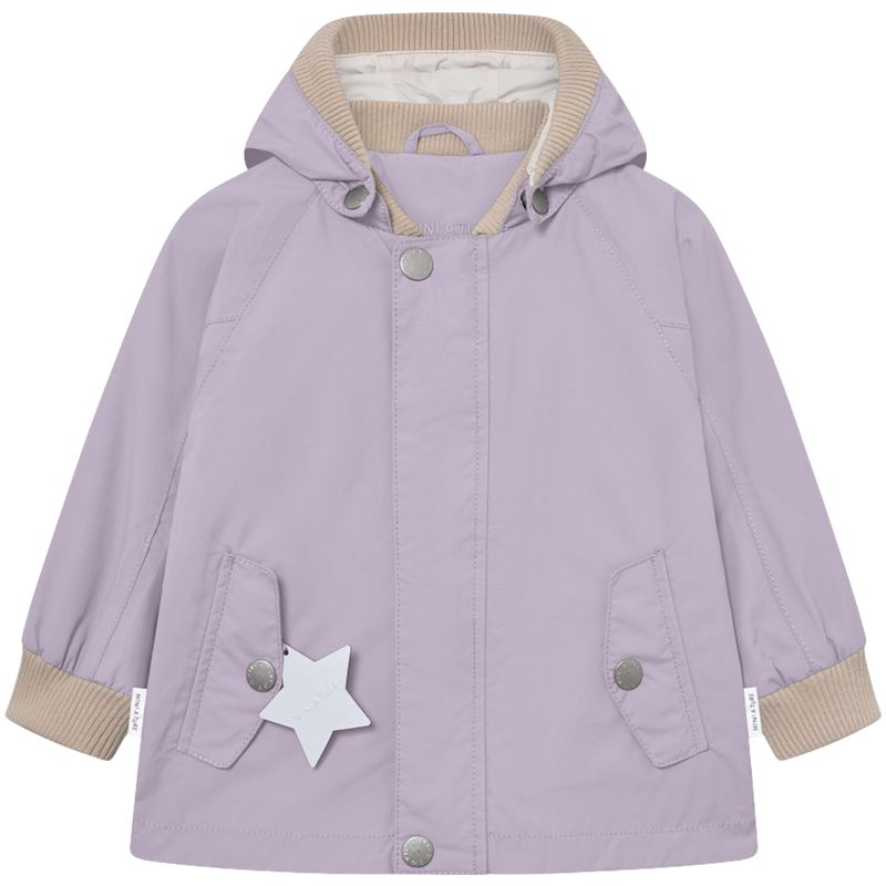 Mini A Ture Matwally vår-og høstjakke småbarn, Minimal lilac