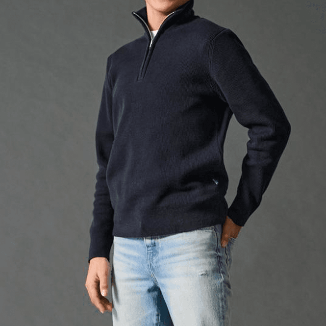 Hovedbilde Only & Sons Osjphil half-zip genser, Dark Navy