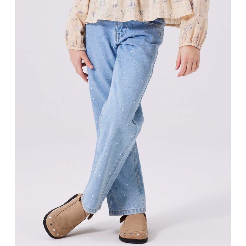 Name It Nkfose 3366 straight fit jeans til barn, Light Blue