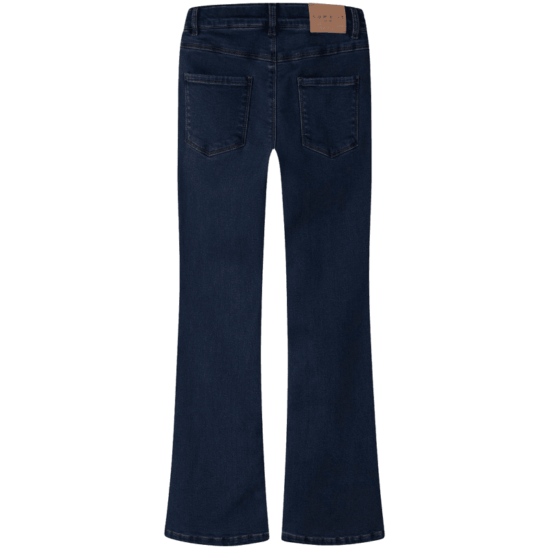 Name It Nkfsalli bootcut jeans til barn, Dark Blue Denim