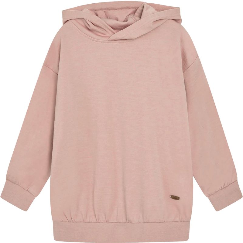 Hust & Claire Sanu ull/bambus sweatshirt, Rose Cloud
