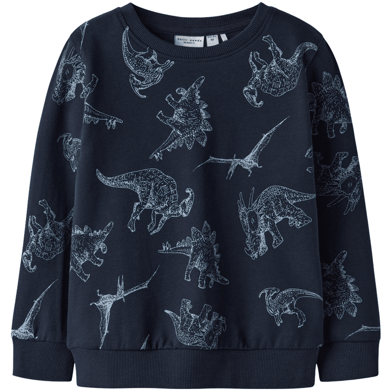 Name It Nmmvaron sweatshirt til småbarn, Dark Sapphire