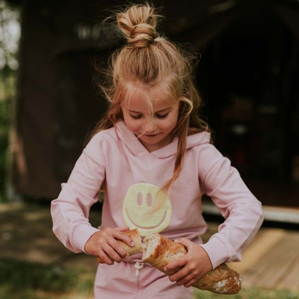 Hovedbilde Koko Noko hettegenser til barn, Pink