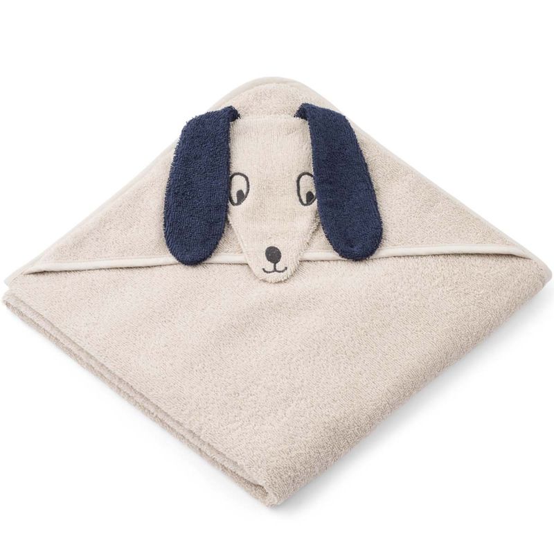 Liewood Augusta Dog håndkle med hette, Sandy
