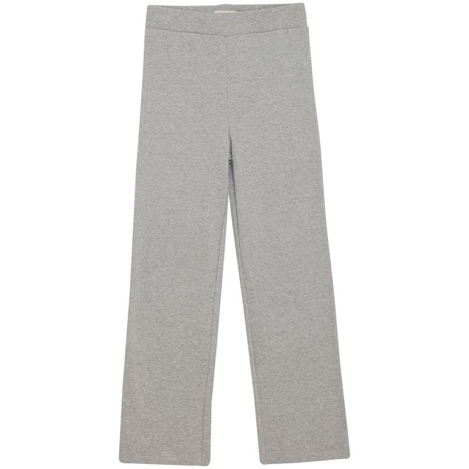 Hovedbilde Creamie Rib bukse til barn, Light Grey Melange