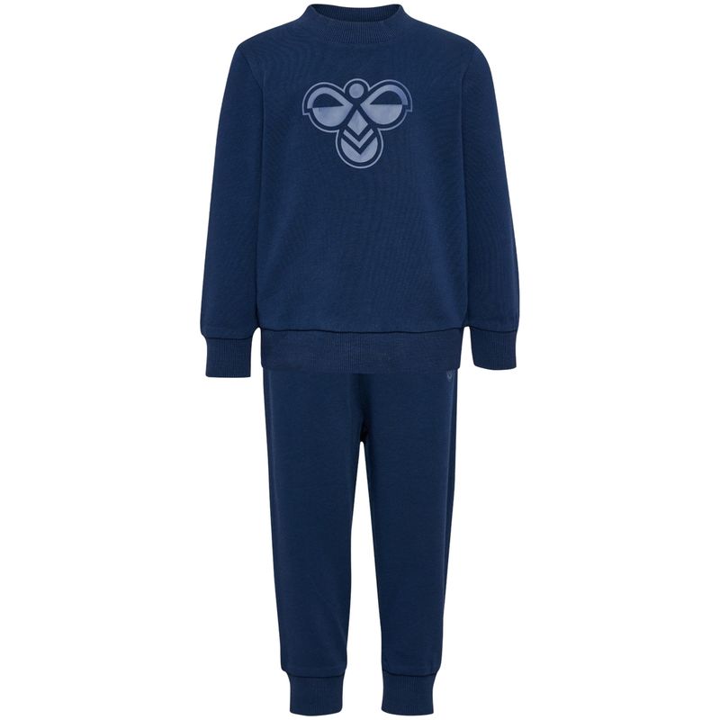 Hummel Bee joggedress-sett til småbarn, Dress Blues