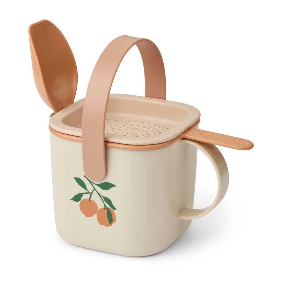 Liewood Roald bøtte-og spade sett, Peach/Sea shell
