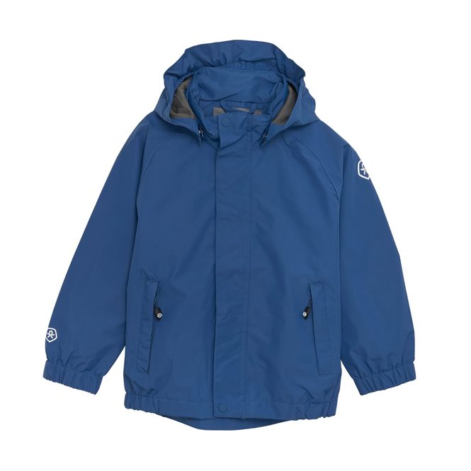 Hovedbilde Color Kids skalljakke til barn, Ensign Blue