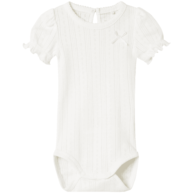 Hovedbilde Name It Nbfhappy kortermet body, Cloud Dancer