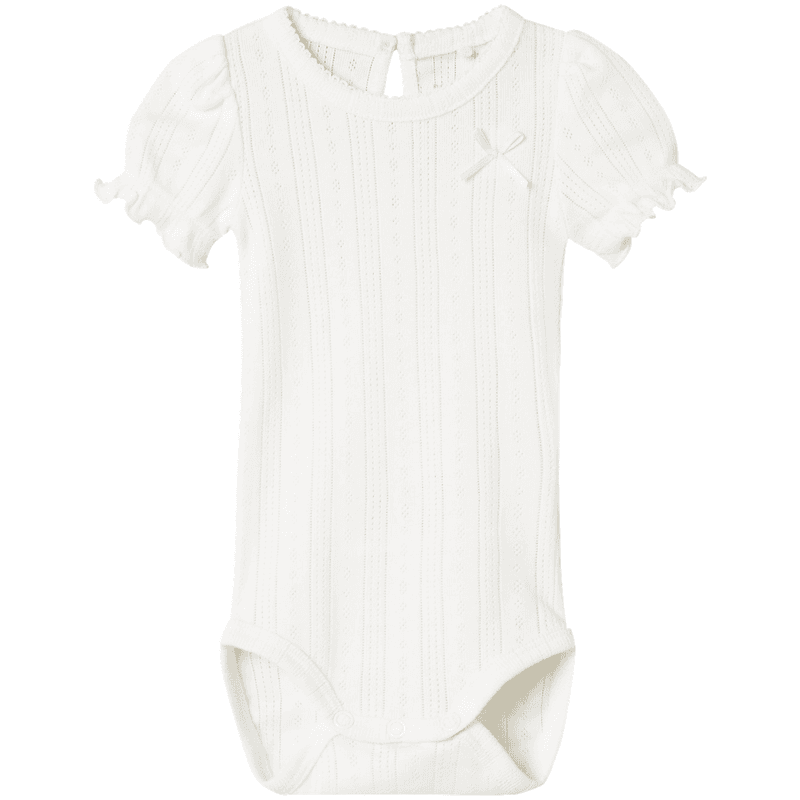 Name It Nbfhappy kortermet body, Cloud Dancer