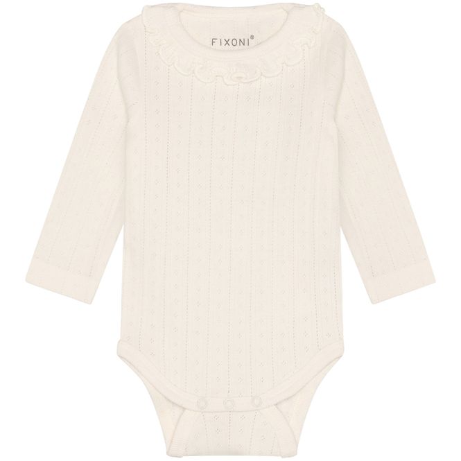 Hovedbilde Fixoni Pointelle body, Eggnog
