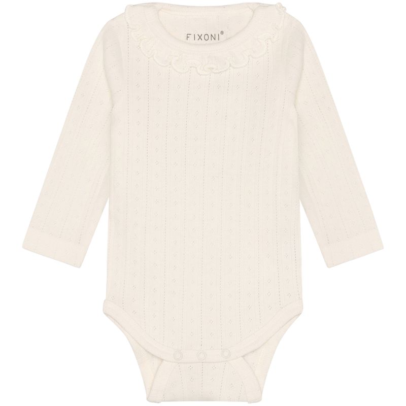 Fixoni Pointelle body, Eggnog