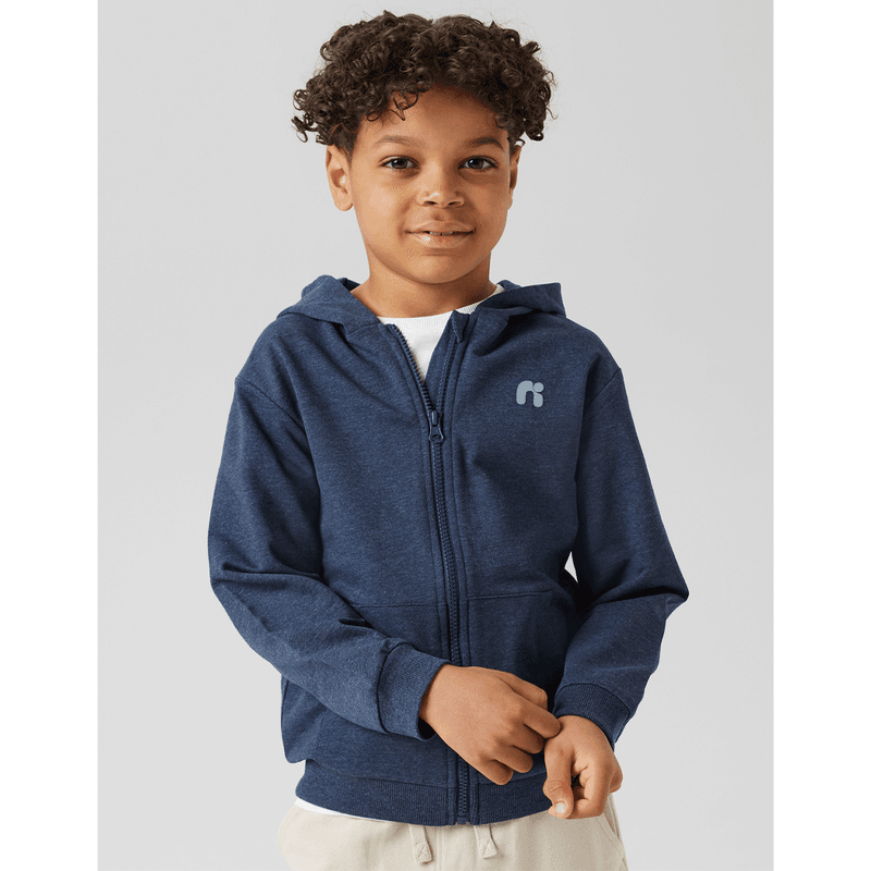 Name It Nkmvalon zip-genser til barn, Navy Blazer