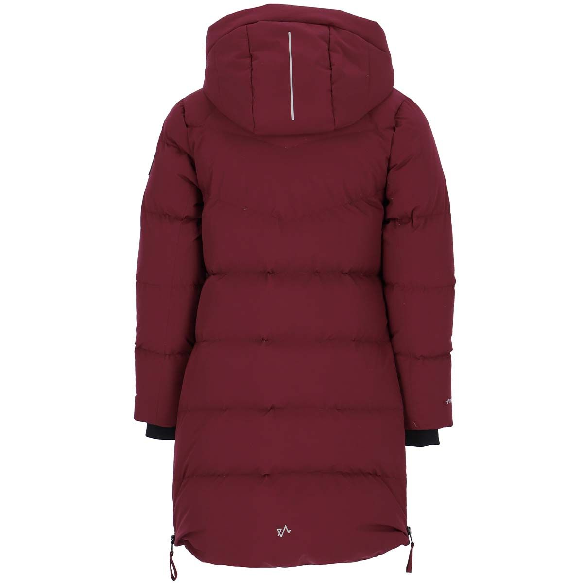 Twentyfour JR Mode Maya dunparkas til barn, M Burgunder