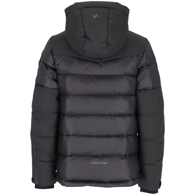 Twentyfour JR Aurora Warm dunjakke til barn, Sort