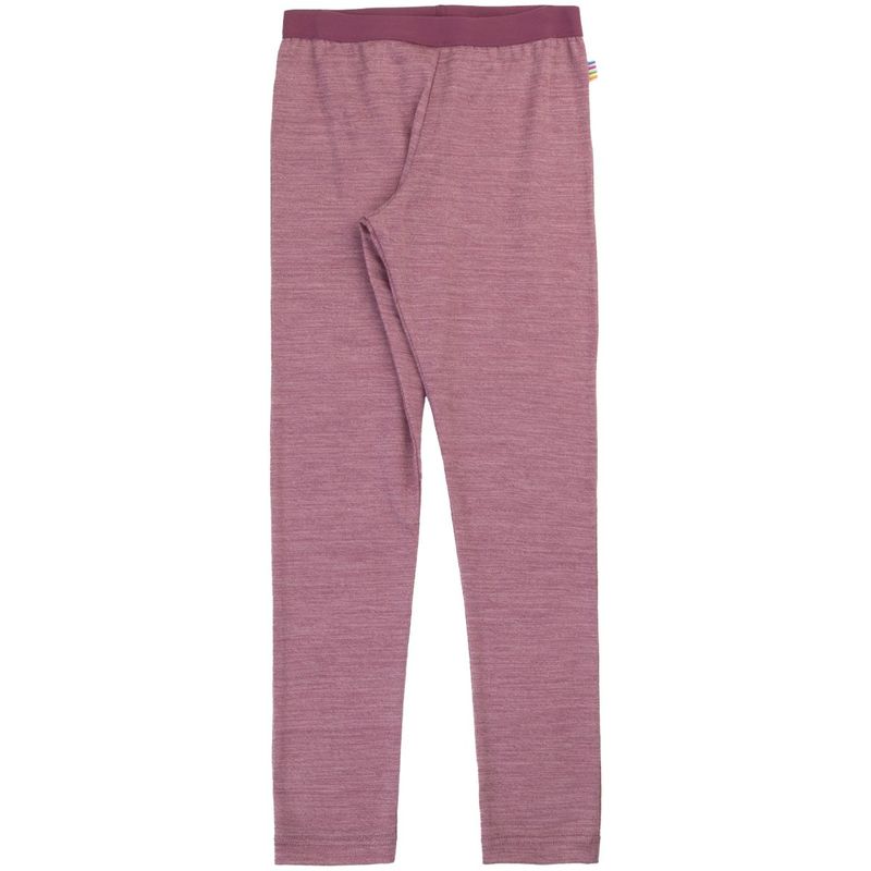 Joha leggings i ull til barn, Bordeaux