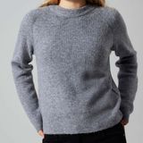 Hovedbilde LMTD Nlfkleave strikket genser til barn, Grey ...