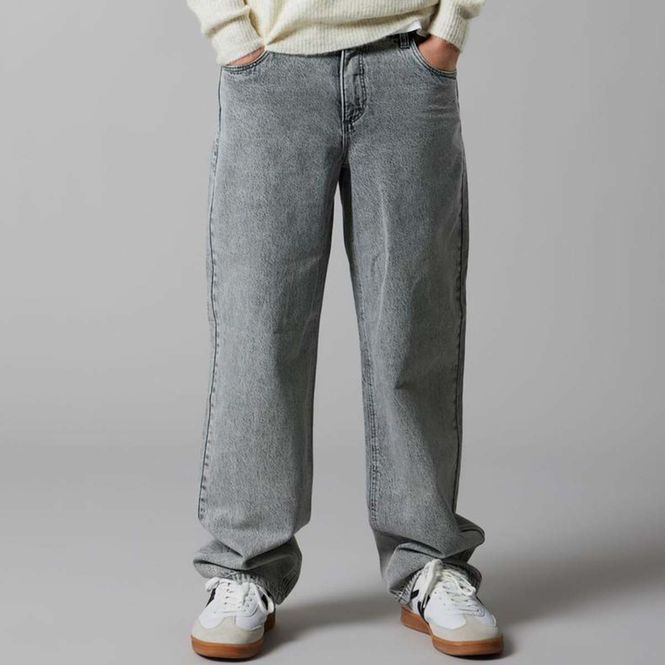 Hovedbilde LMTD Nlmbirm loose-fit jeans til barn, Light Grey ...