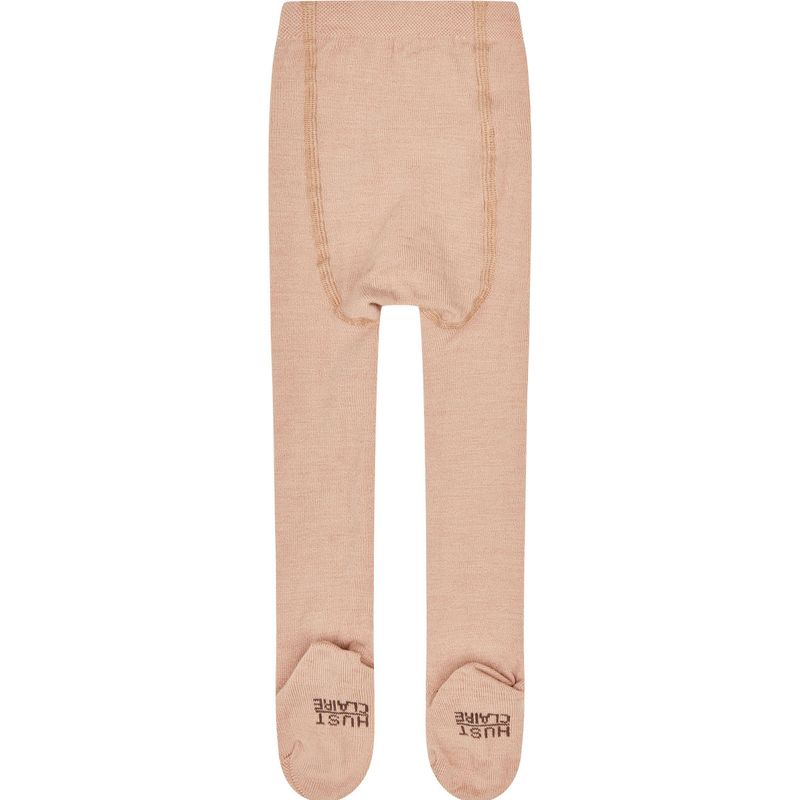 Hust & Claire Foxie ull/bambus strømpebukse, Rose Cloud