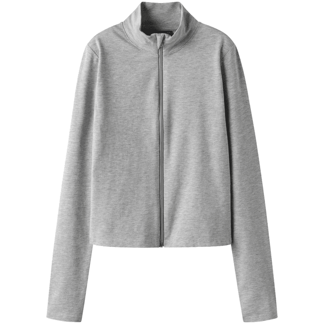 Hovedbilde LMTD Nlfdicte zip-jakke til barn, Light Grey ...