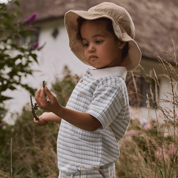 Hovedbilde Lil' Atelier Nmmhaldur poloskjorte til småbarn, ...