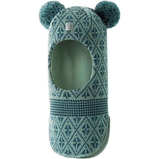 Hovedbilde Reima Kuuraan balaclava i ull til barn, Stone ...