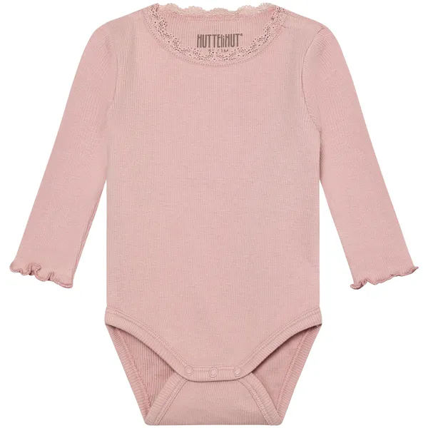 Hovedbilde HUTTEliHUT Rib body, Pale Mauve