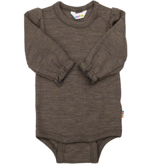Hovedbilde Joha body i ull/silke, Brown Mel.