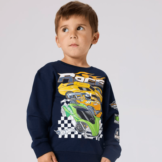 Hovedbilde Name It Nmmjerry Hot Wheels sweatshirt, Navy ...