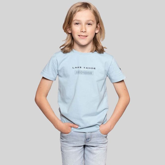 Hovedbilde No Way Monday t-skjorte til barn, Light Blue