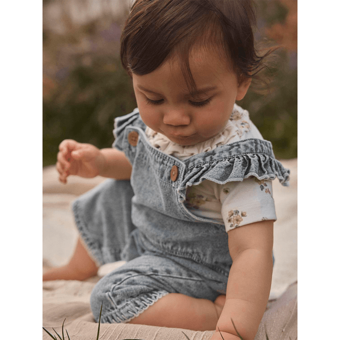 Hovedbilde Lil' Atelier Nbffunda denim seleshorts til baby, ...