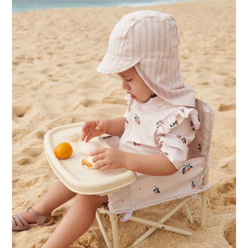 Liewood Amel UV drakt til småbarn, Peach/Sea shell