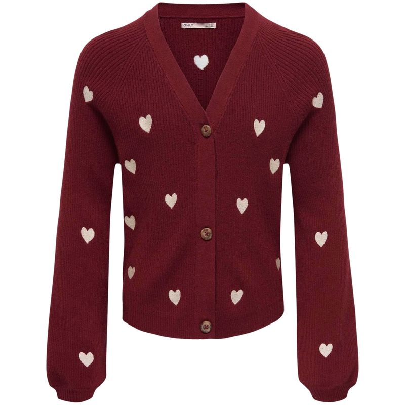 Kids Only Kogdana cardigan til barn, Cabernet