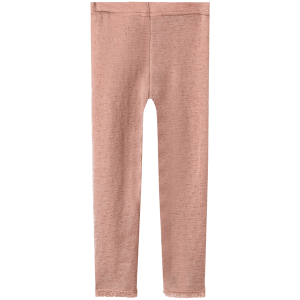 Hovedbilde Lil' Atelier Nmfnoel leggings i ull til småbarn, ...