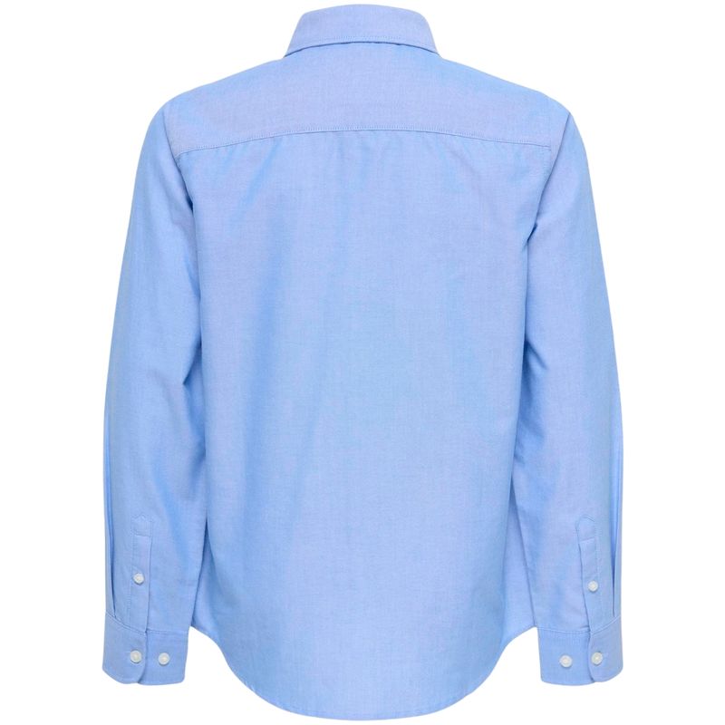 Only & Sons Osjalvaro slim-fit skjorte, Cashmere Blue