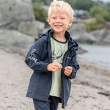 Hovedbilde Didriksons Hallon skalljakke til barn, Navy