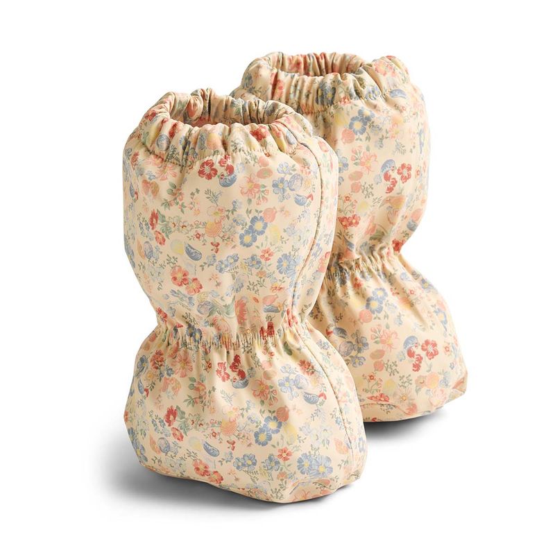 Wheat Como PU overtrekkssko, Flowers And Seashells