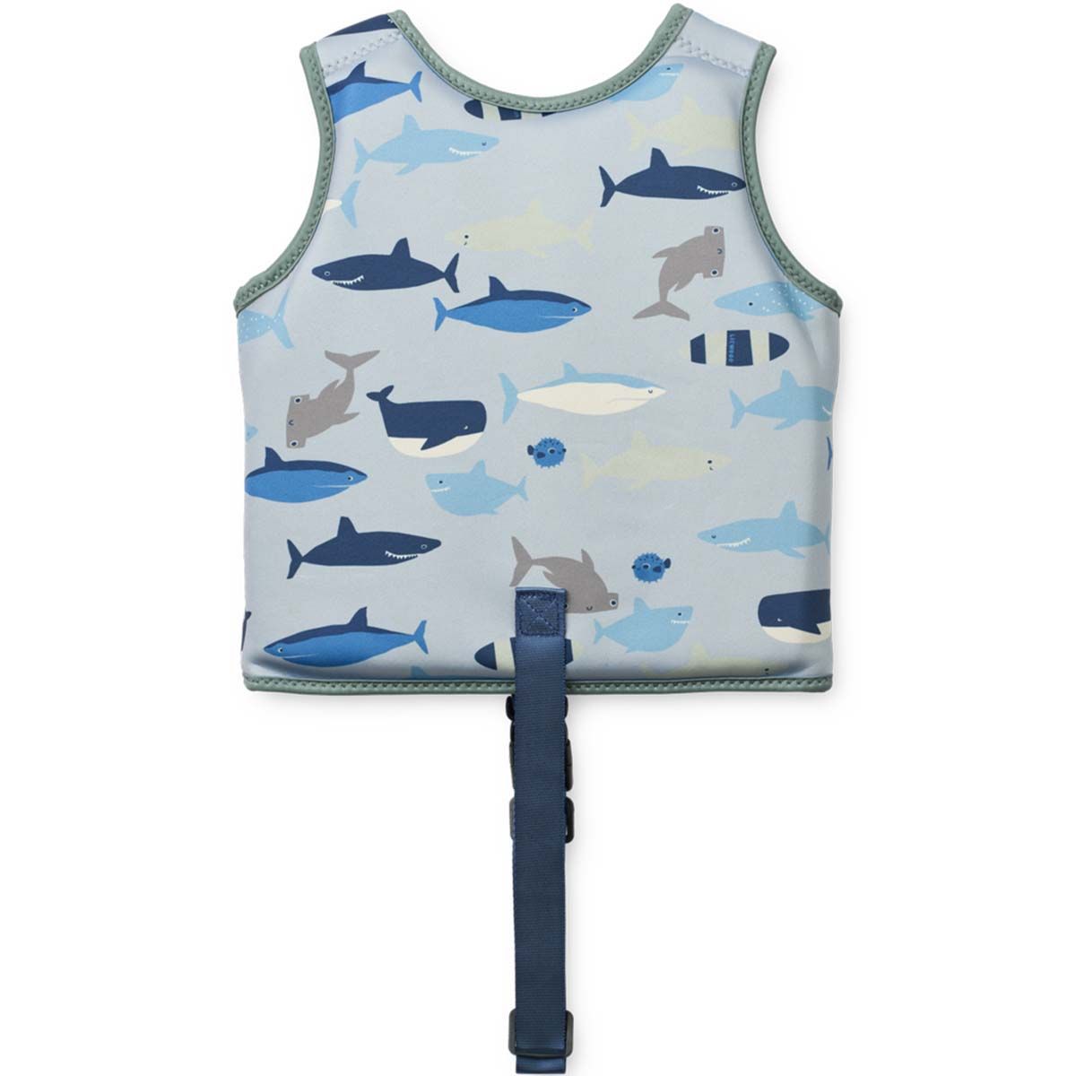Liewood Dove svømmevest til barn, Shark/Dove Blue
